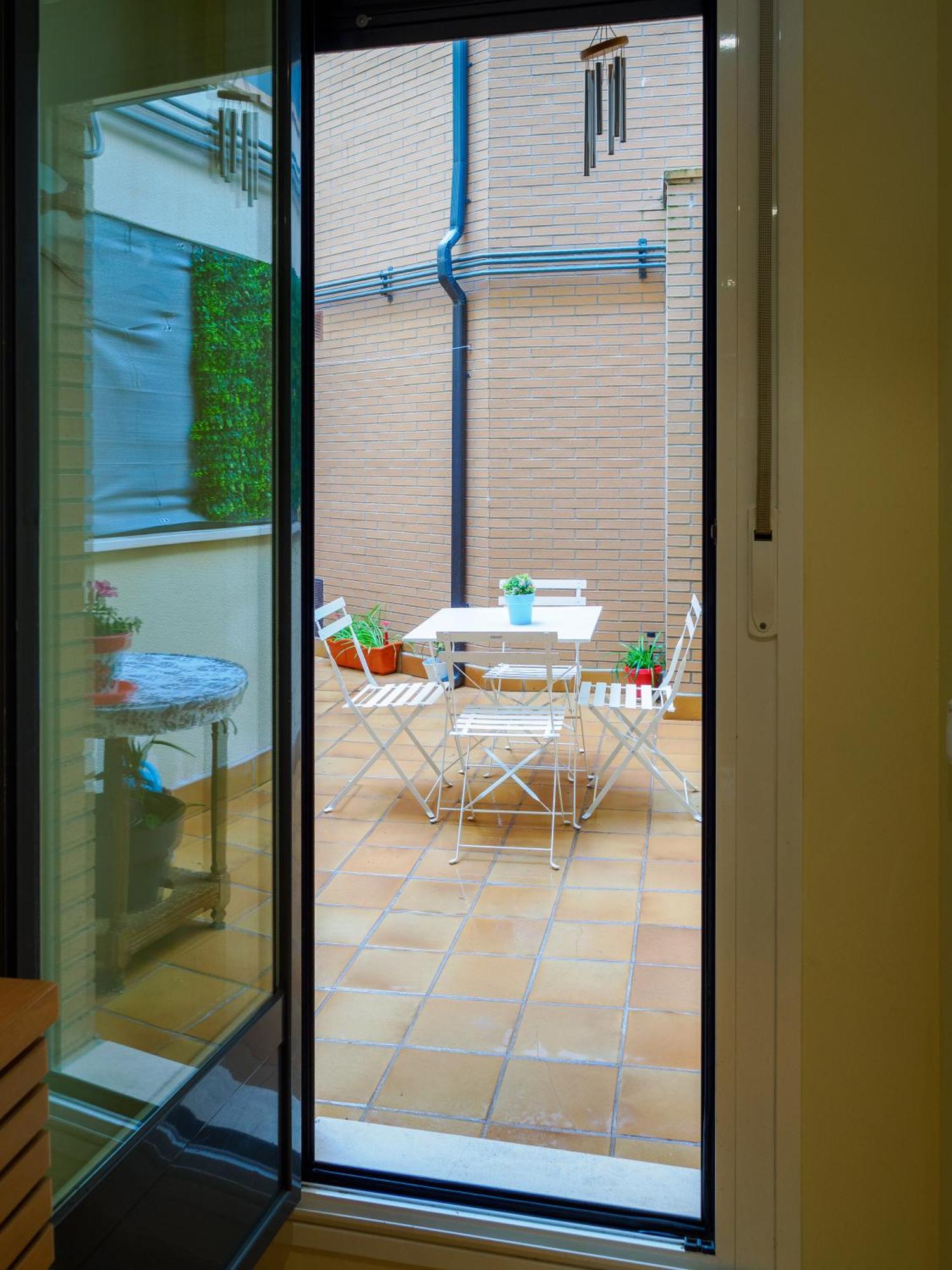 Ferienwohnung El Patio De Miren Zamora Exterior foto
